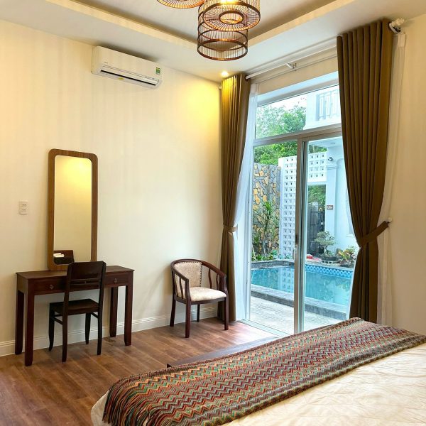 Deluxe Double Room With Garden Pool View